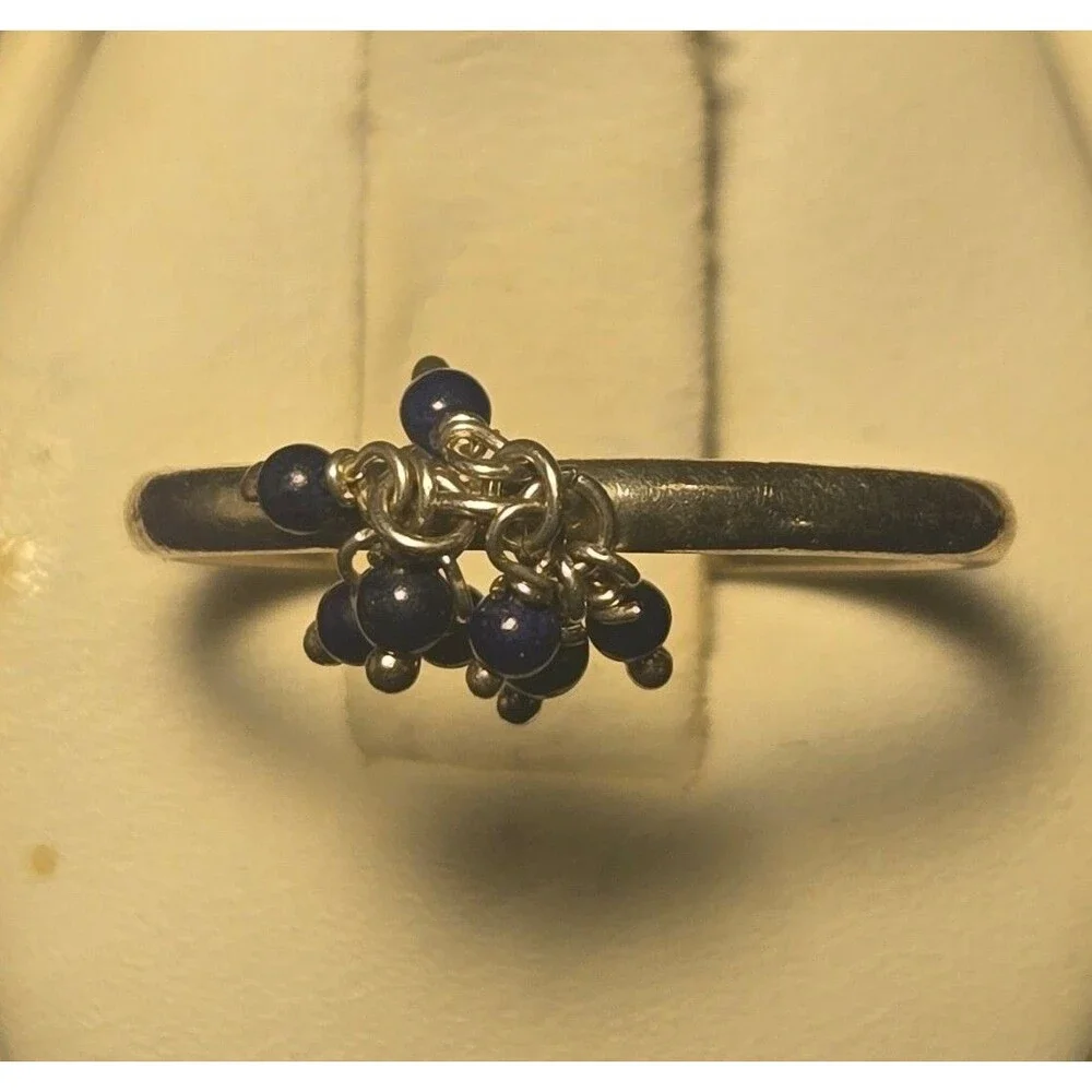 Vintage Sterling Silver 925 Ring Sz 8